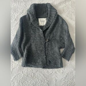 Abercrombie & Fitch Charcoal Knit Sweater size small